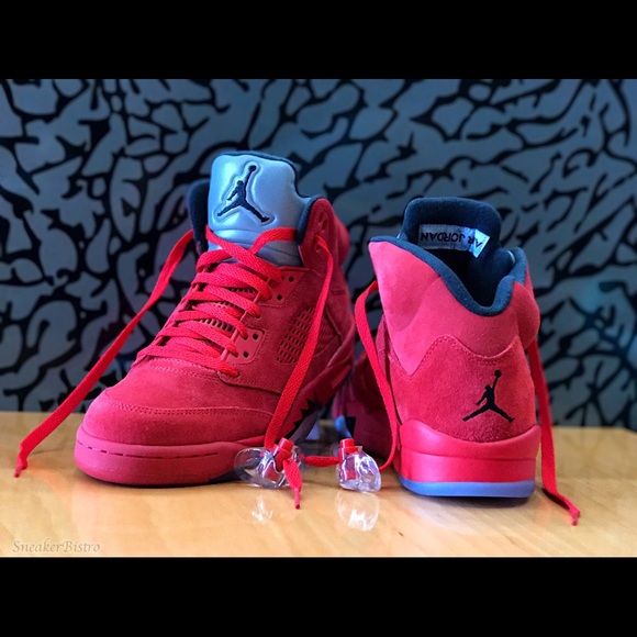 jordan retro 5s red